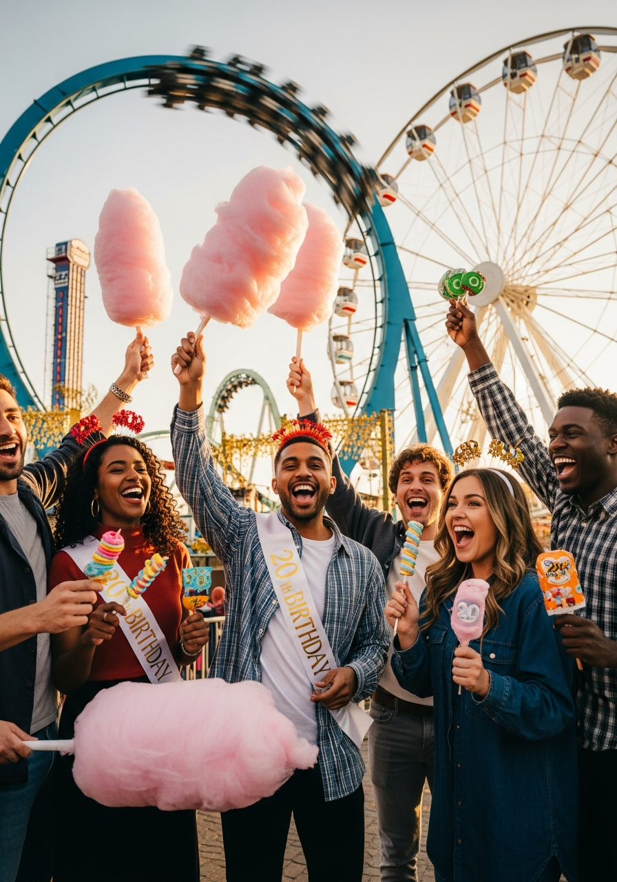 13. Amusement Park Birthday