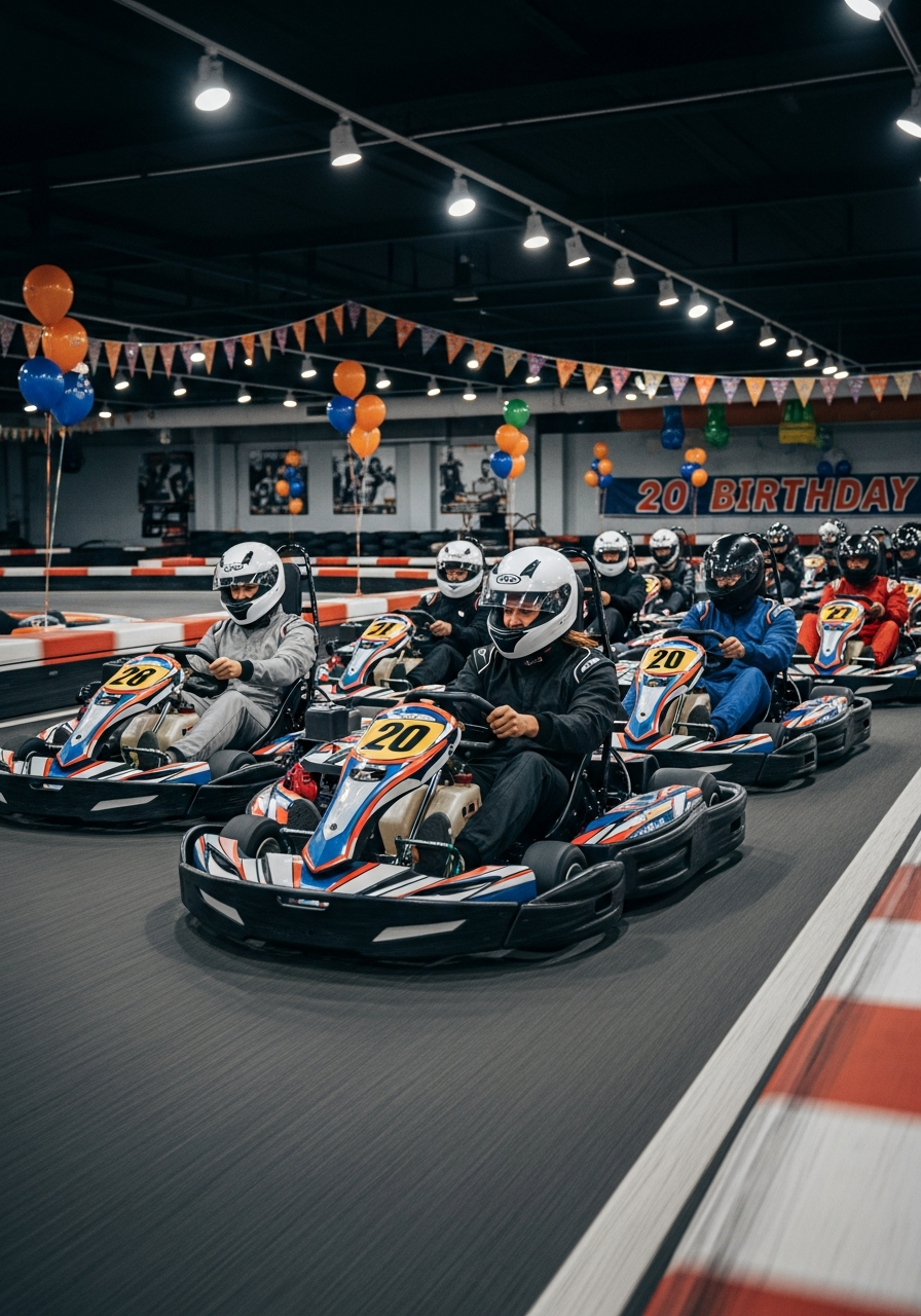 16. Go Kart Racing Birthday