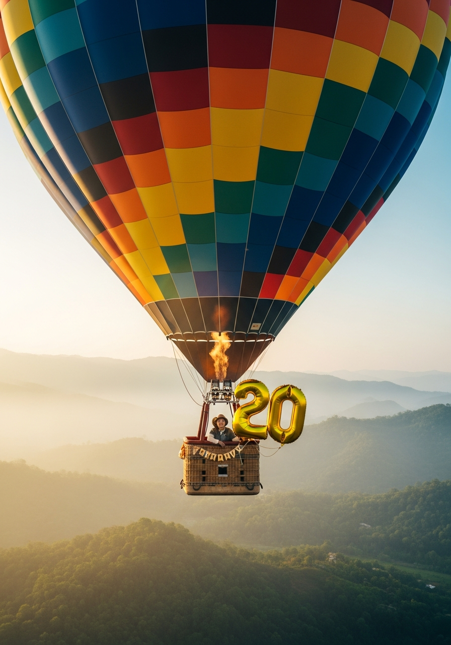 19. Hot Air Balloon Ride
