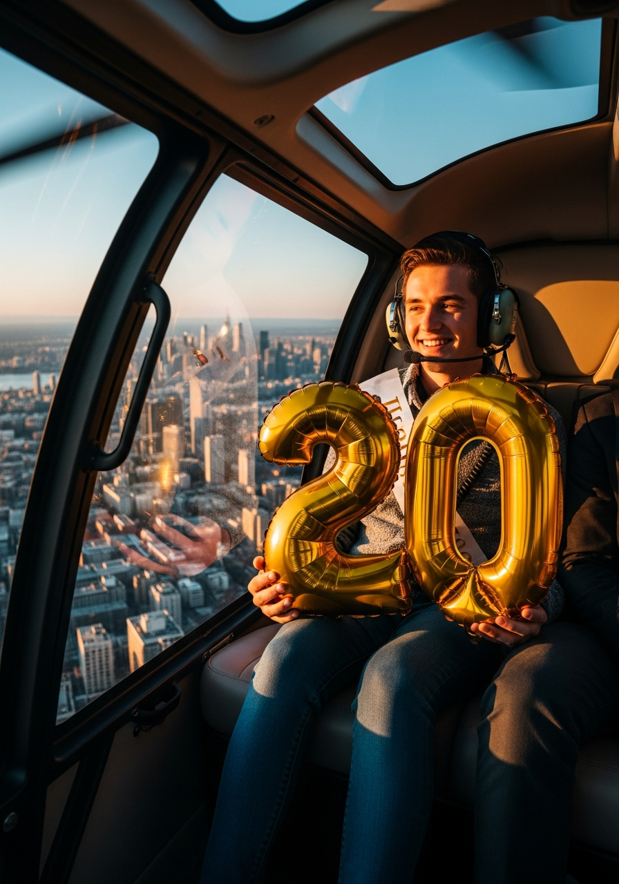 20. Helicopter City Tour
