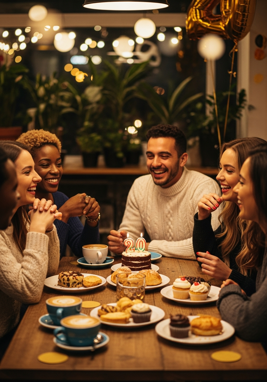 37. Coffee Shop Birthday Hangout