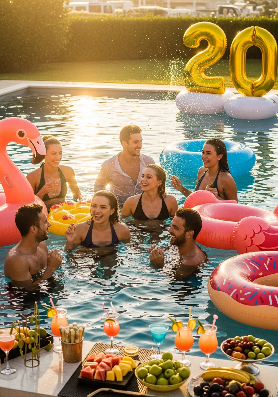 4. Pool Party Celebration