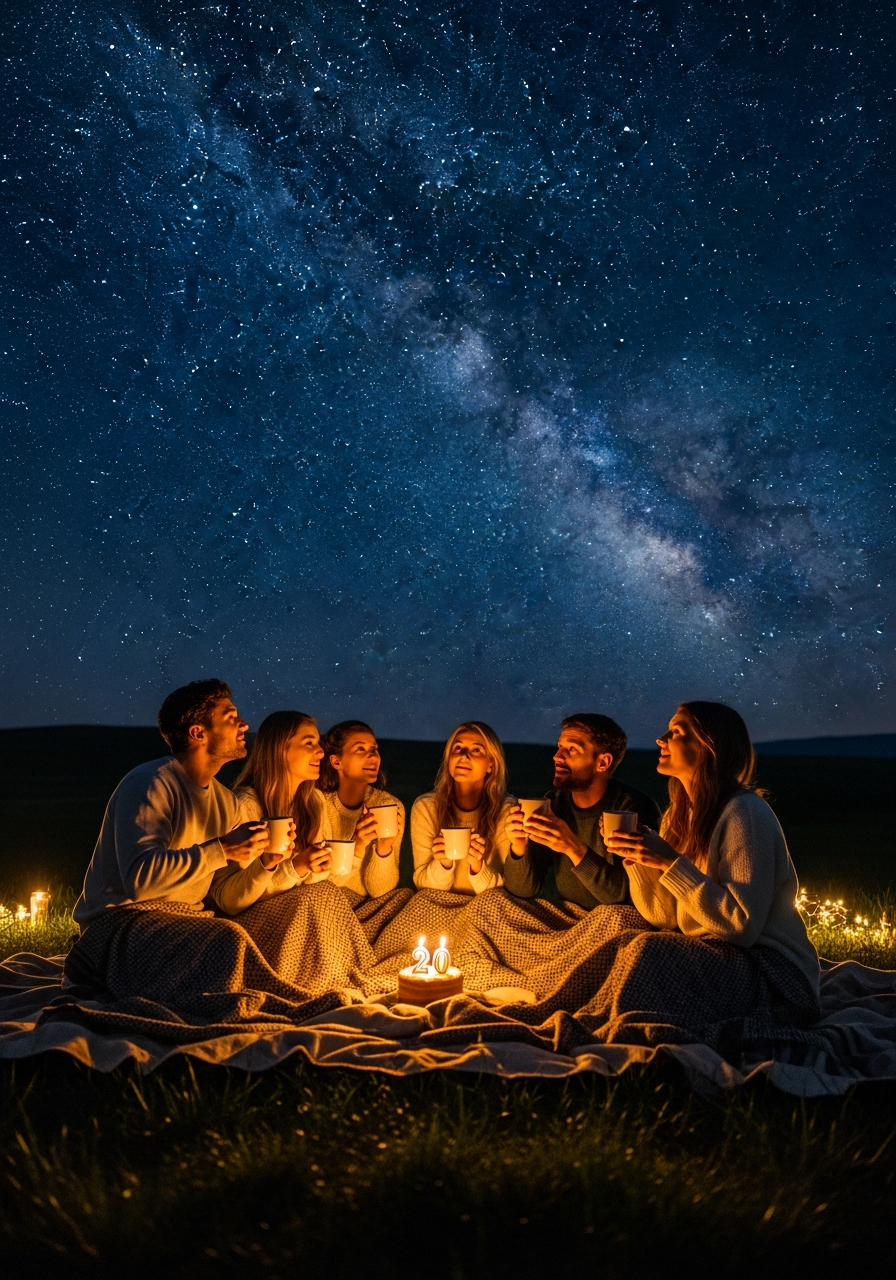 43. Star Gazing Birthday Night