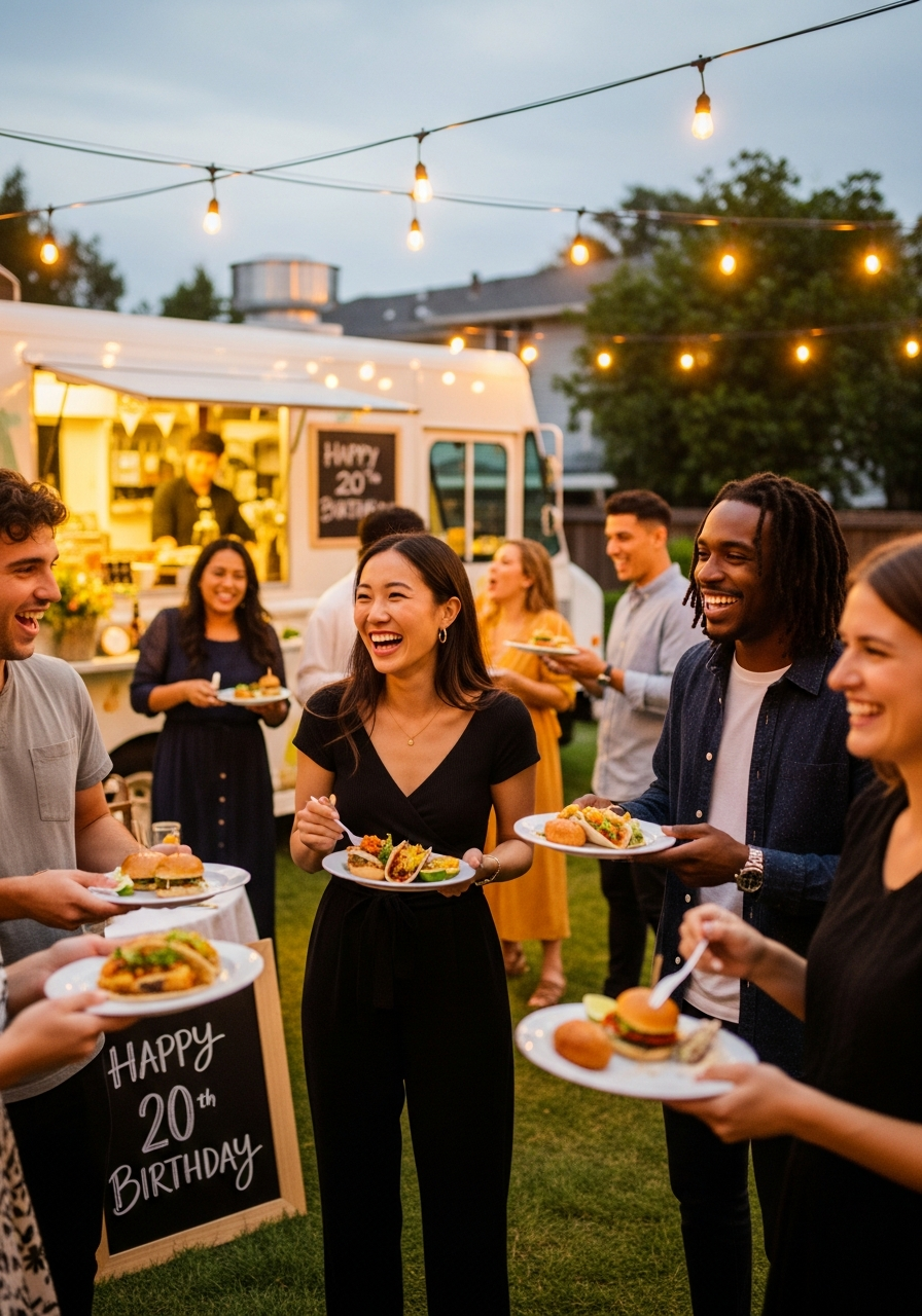 44. Food Truck Birthday Party