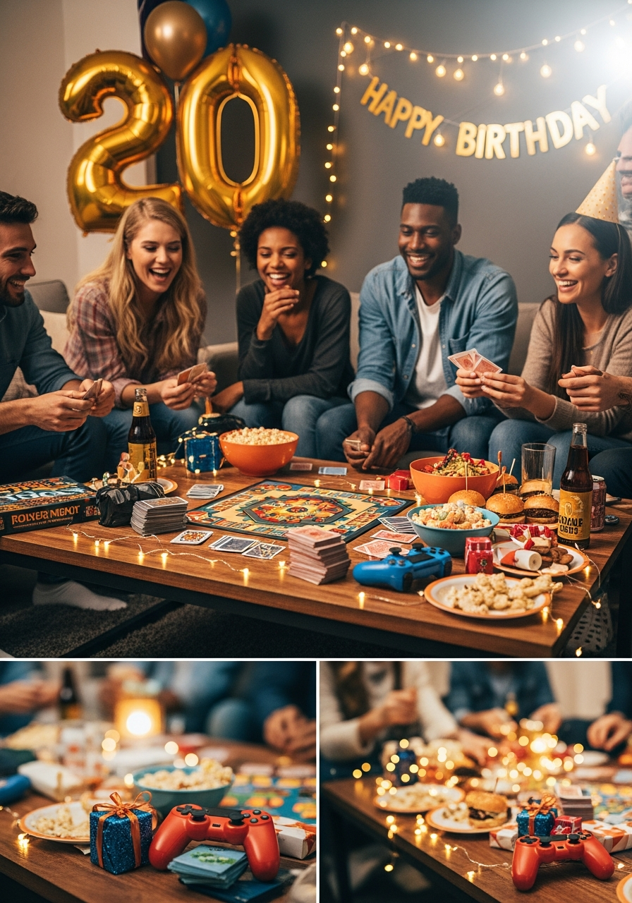 9. Game Night Birthday Party