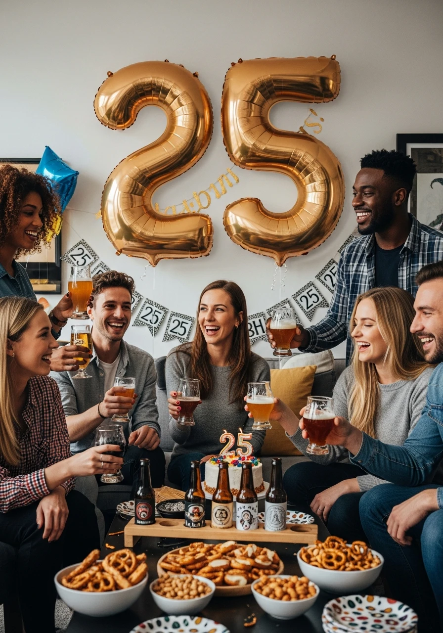 Craft Beer Tasting - 25th Birthday Ideas: Celebrate Your Quarter-Century Mark!