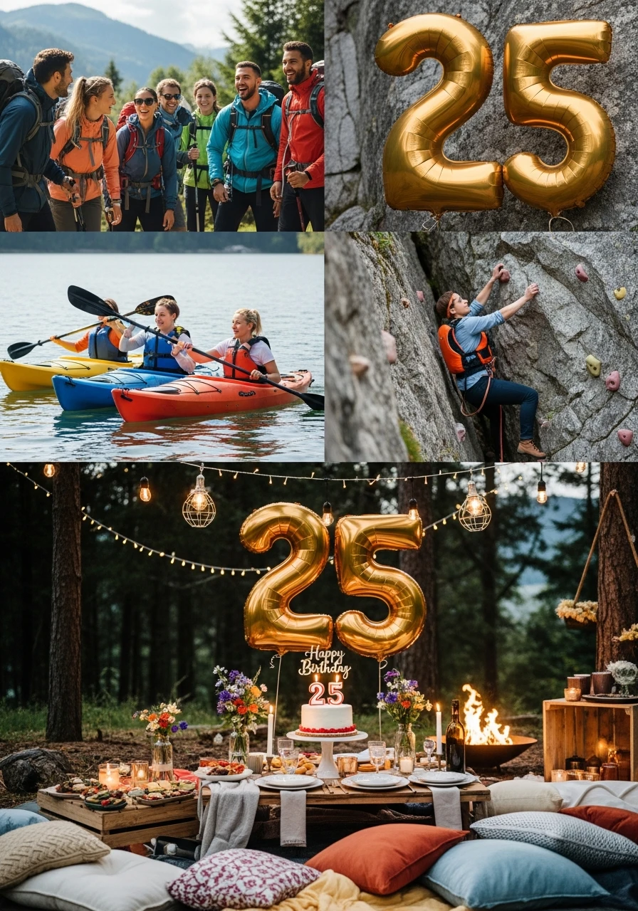 Outdoor Adventure Day - 25th Birthday Ideas: Celebrate Your Quarter-Century Mark!