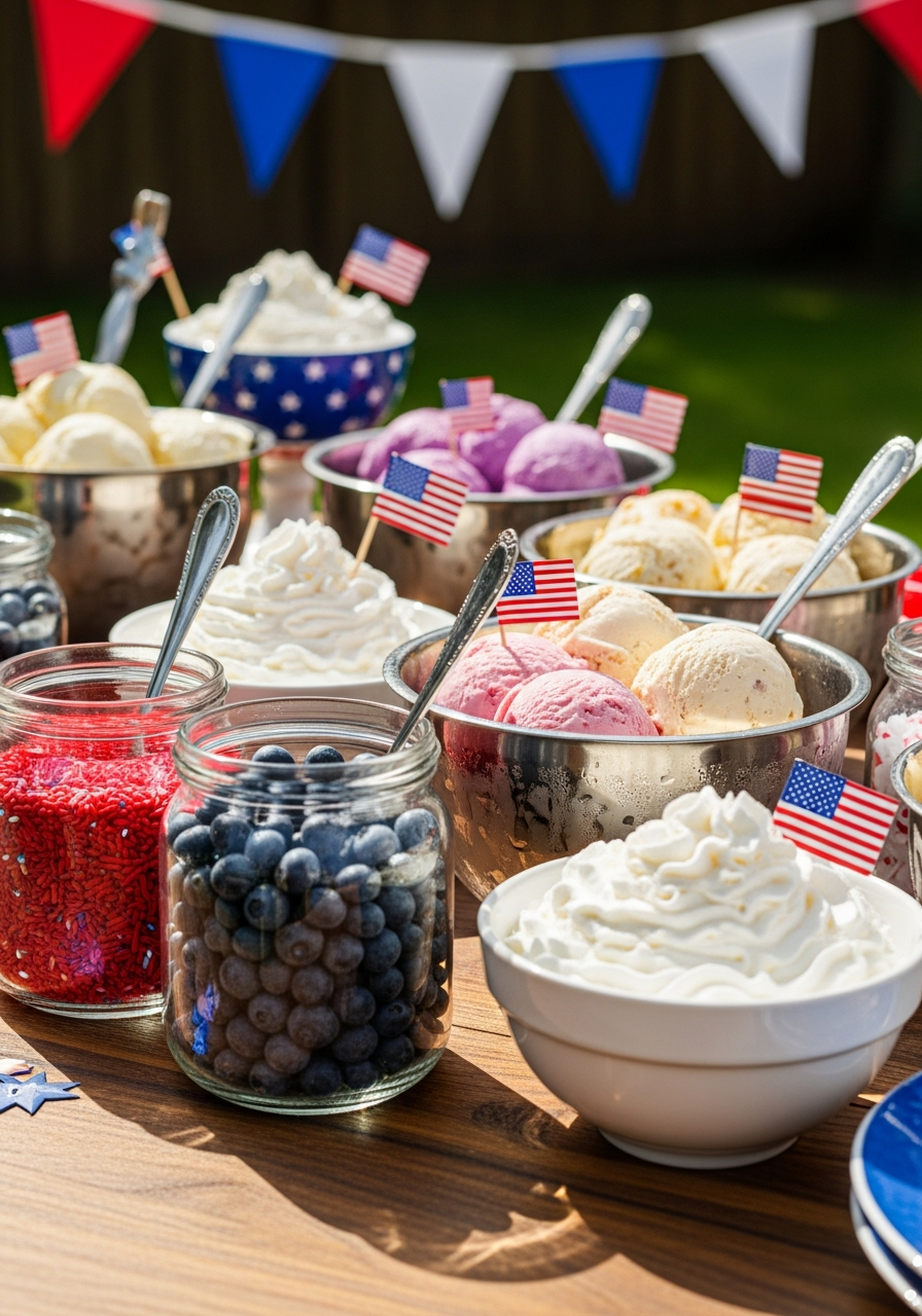 10. Ice Cream Sundae Bar