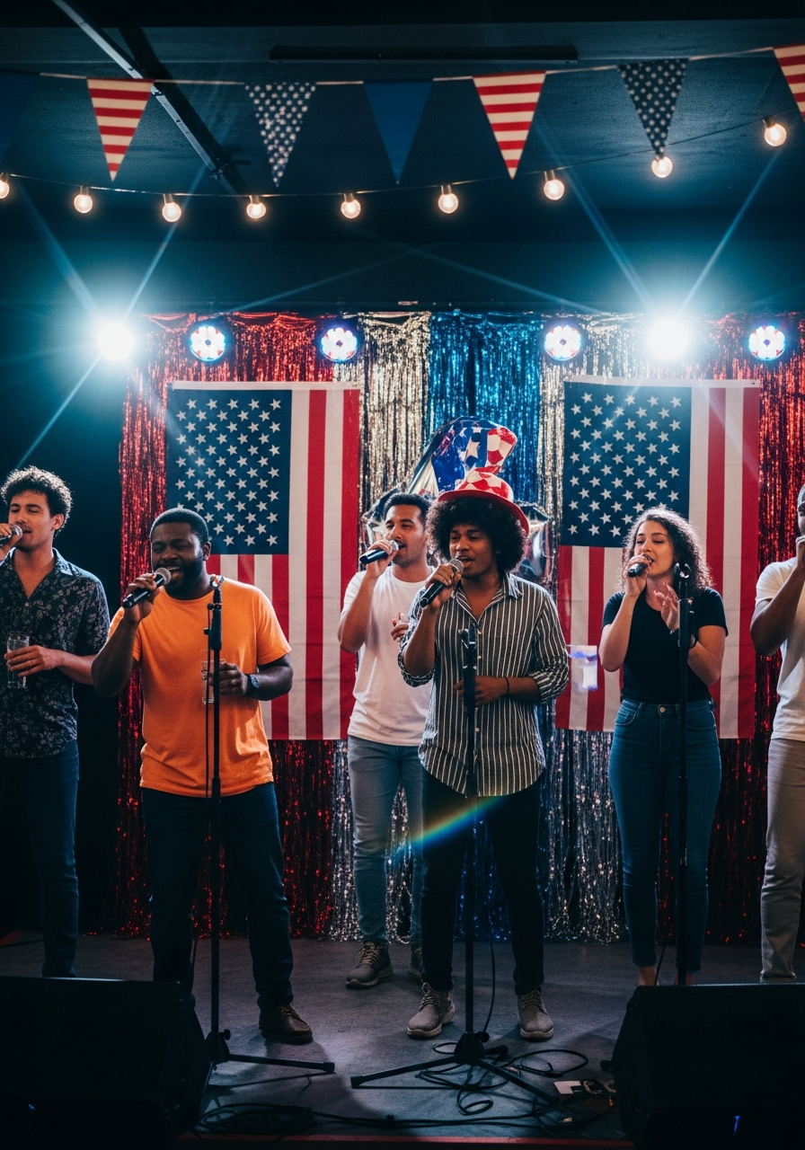 13. Patriotic Karaoke Party
