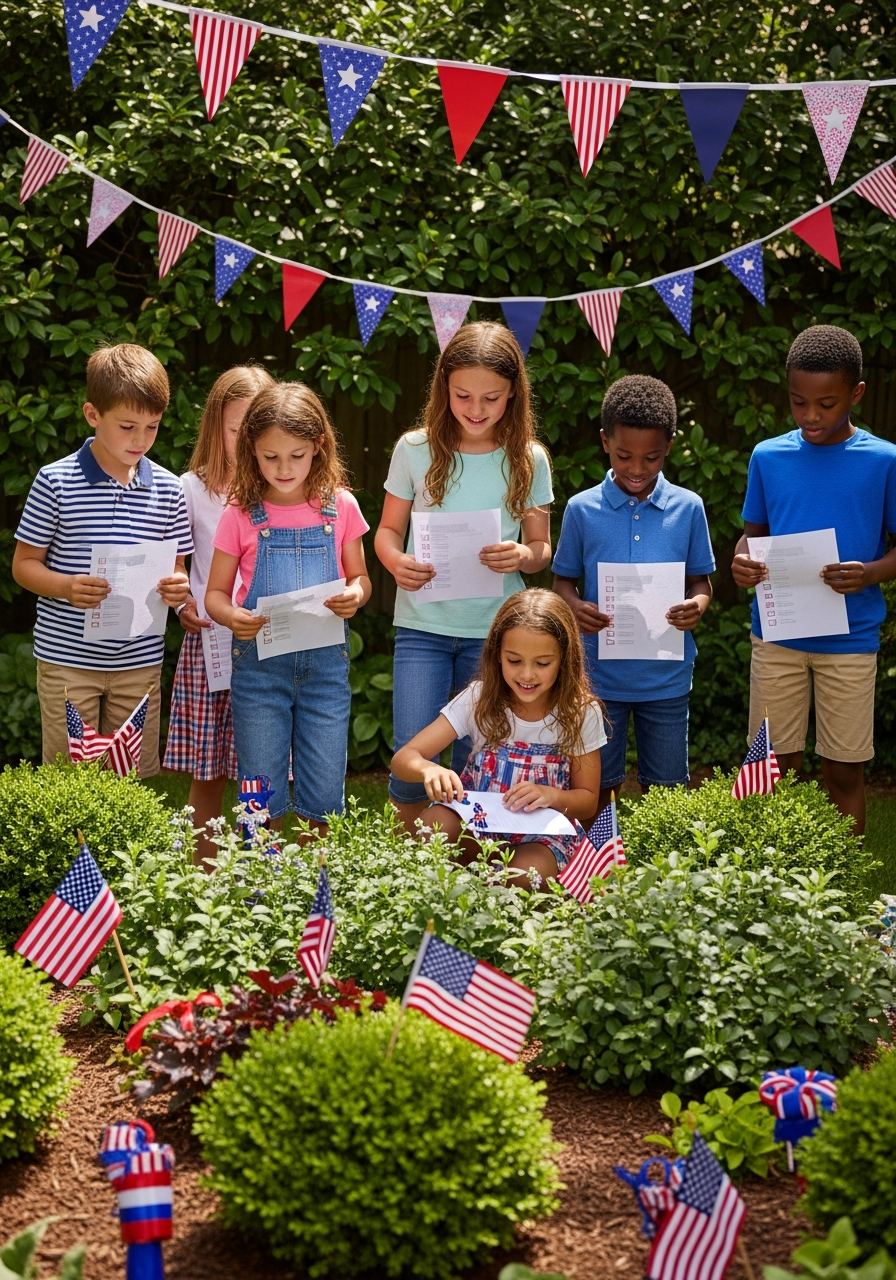 15. Patriotic Scavenger Hunt