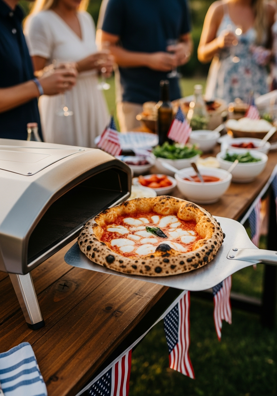 16. Outdoor Pizza Party