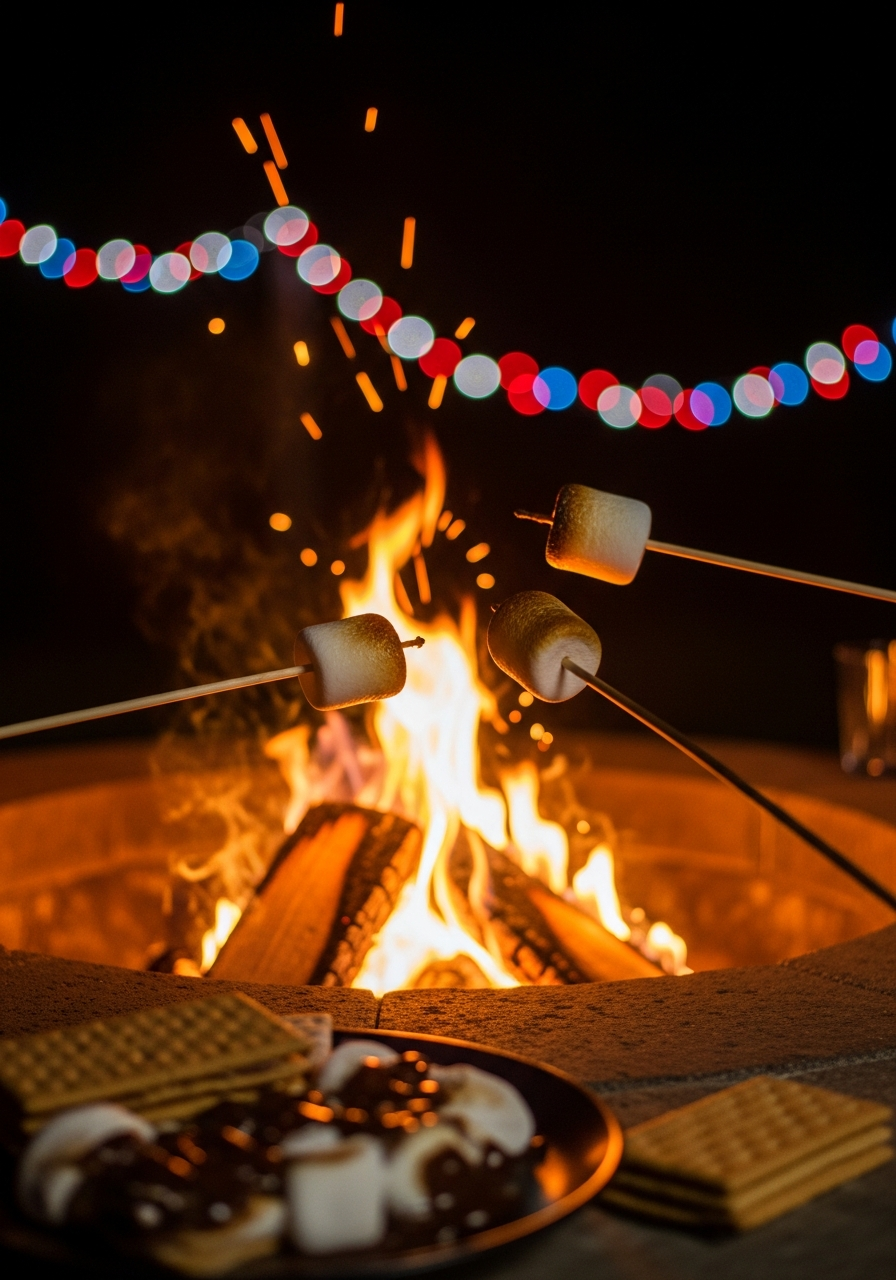 17. Campfire and S’mores Party