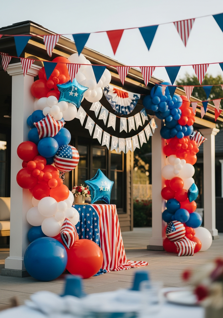 2. Red White and Blue Party