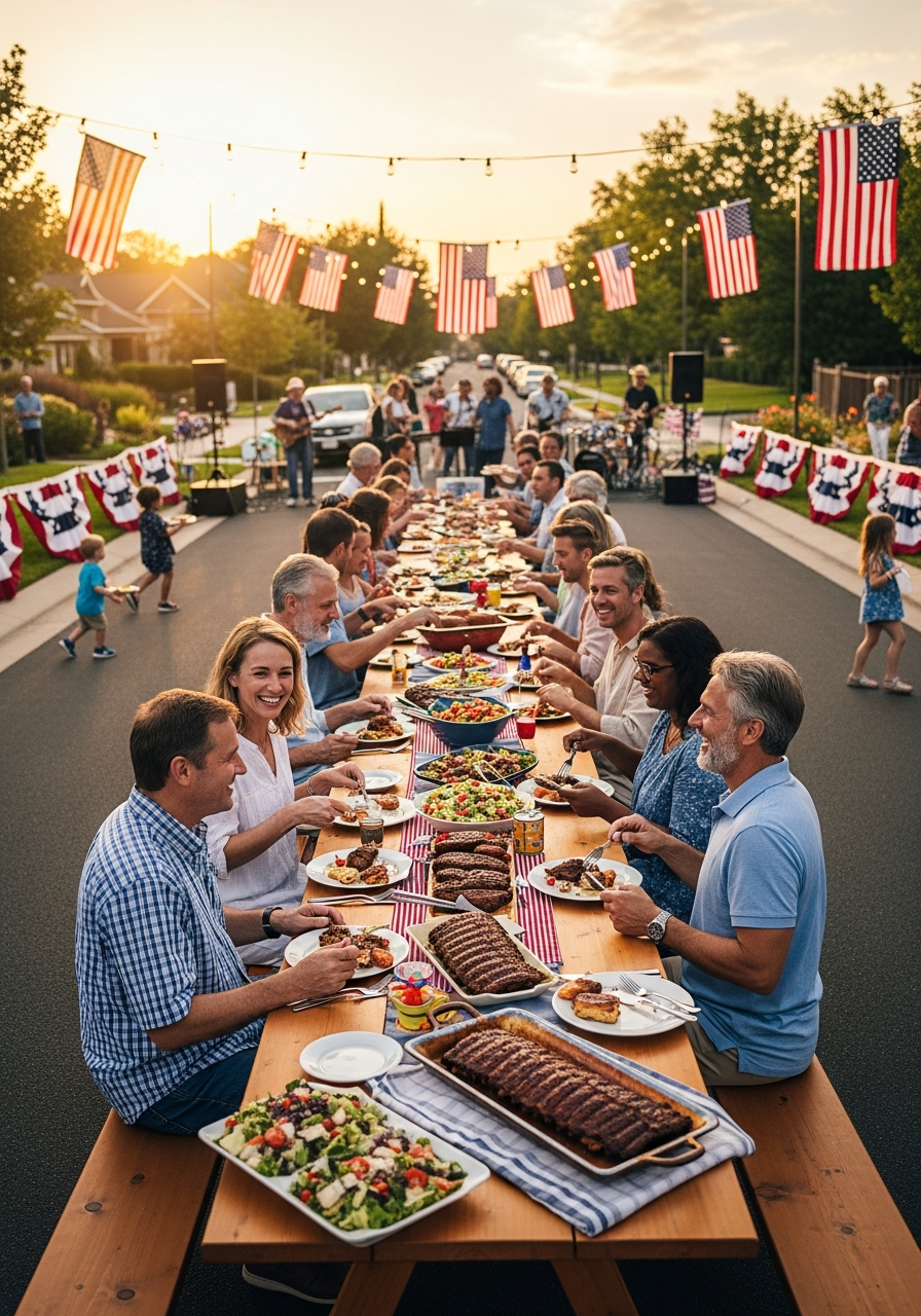 24. Neighborhood Block Party