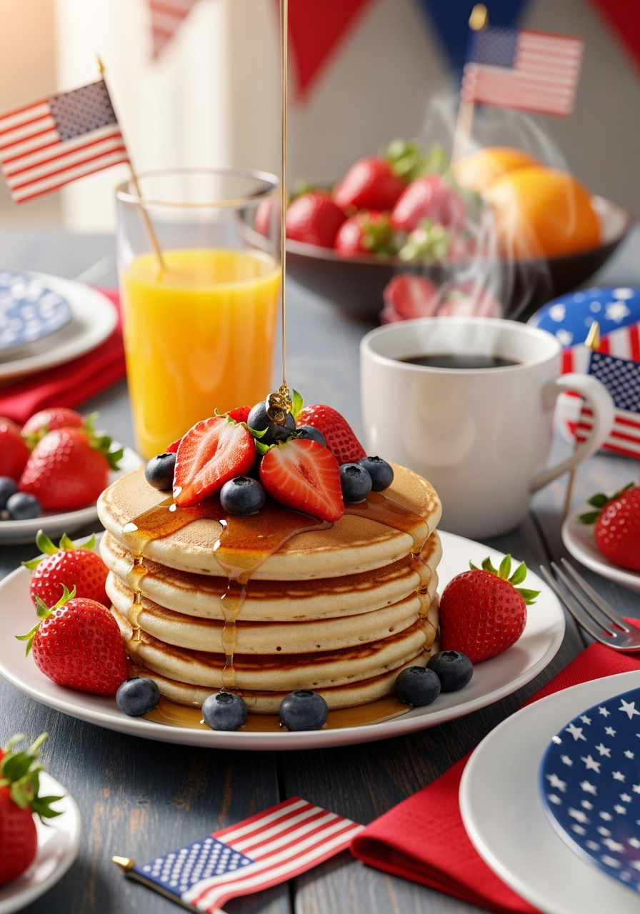 25. Patriotic Breakfast Party
