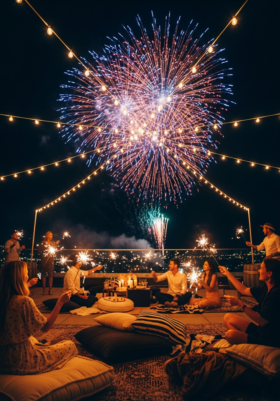 3. Stellar Fireworks Viewing Party