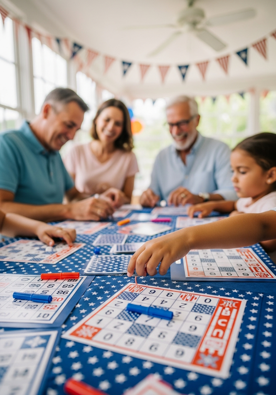 35. Patriotic Bingo Party
