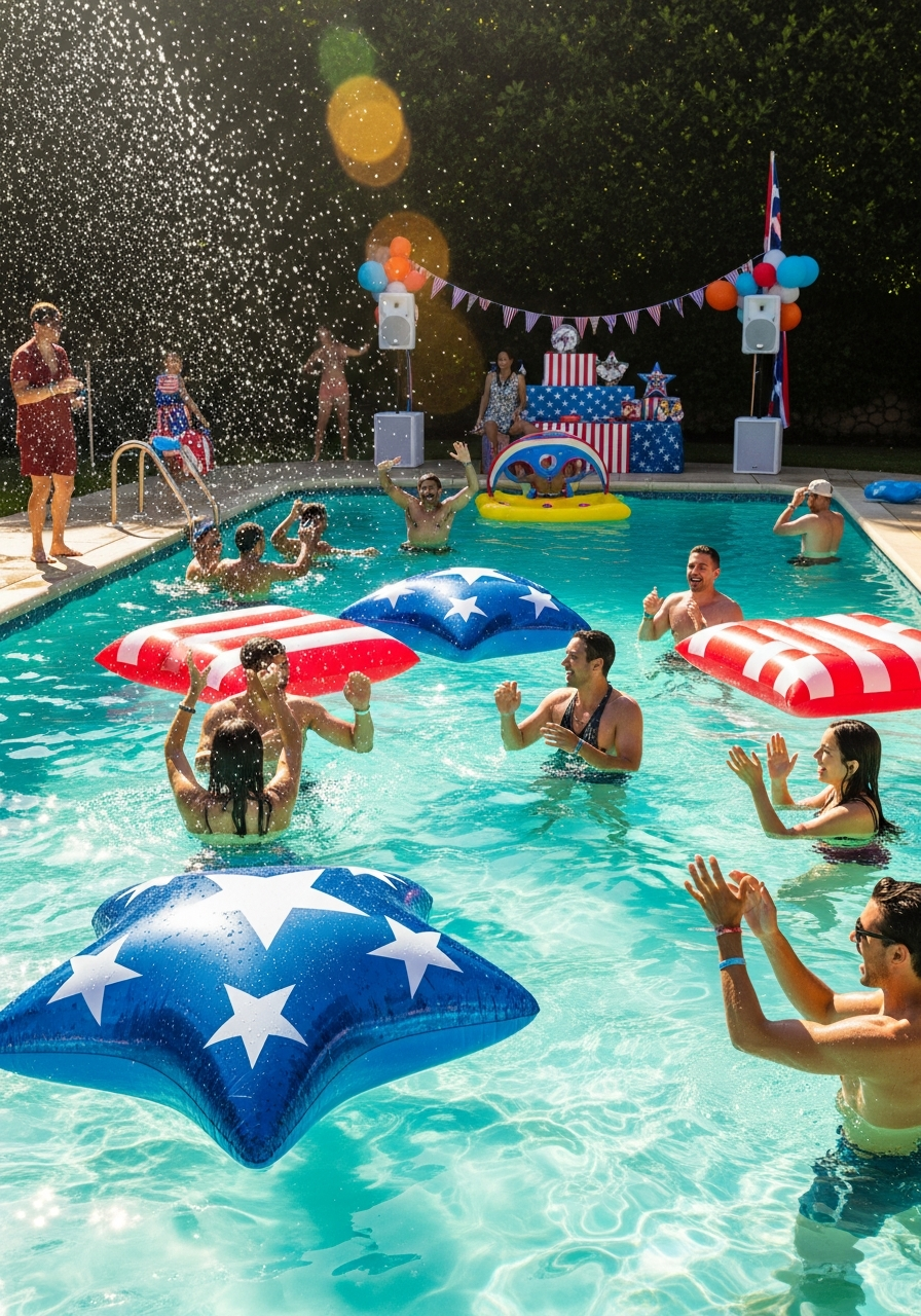 4. Pool Party Celebration