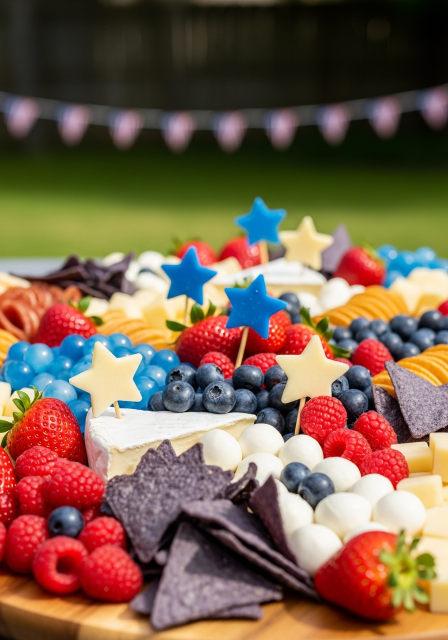 46. Patriotic Charcuterie Board