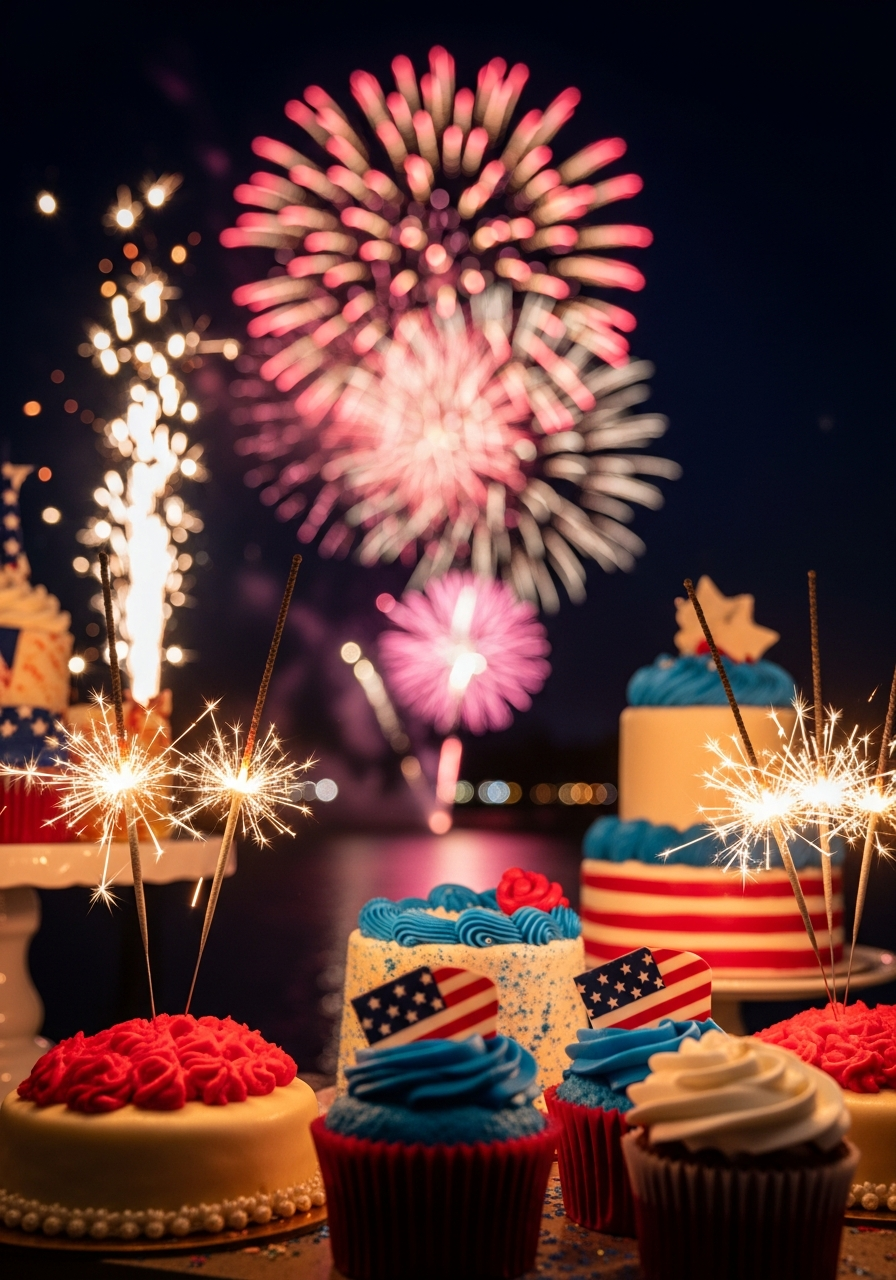 49. Fireworks Dessert Party