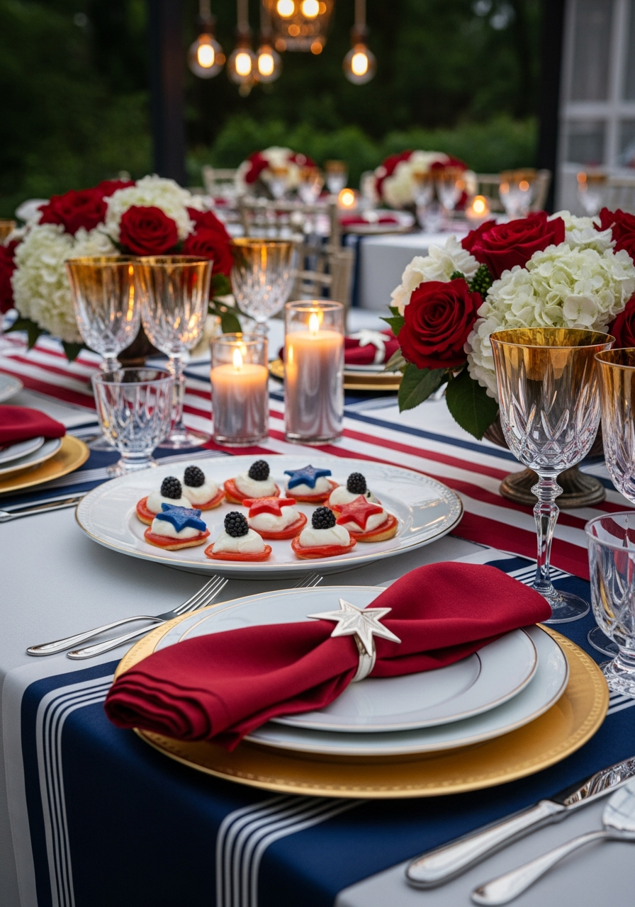 6. Stars and Stripes Dinner