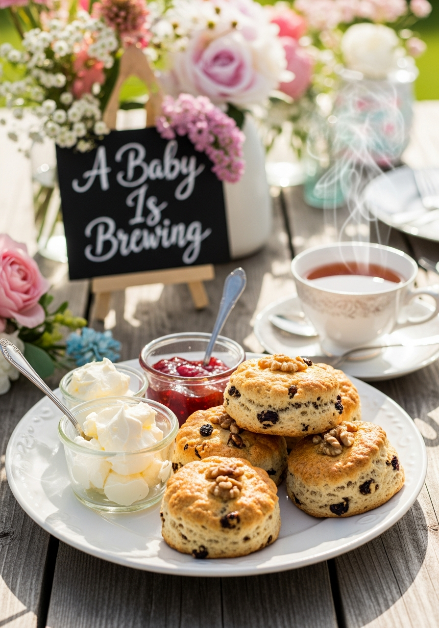 20. Homemade Fruit and Nut Scones