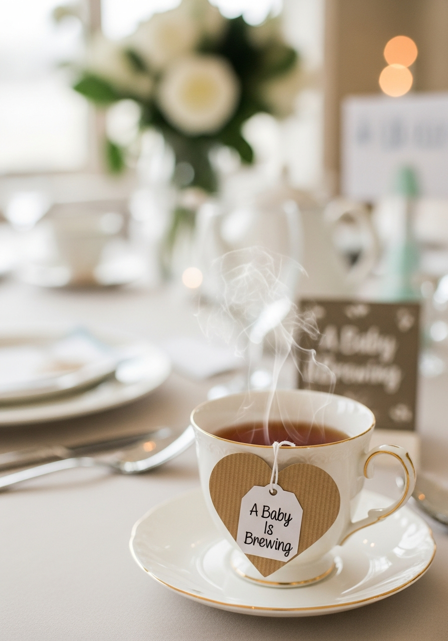 7. Handmade Paper Tea Bag Tags