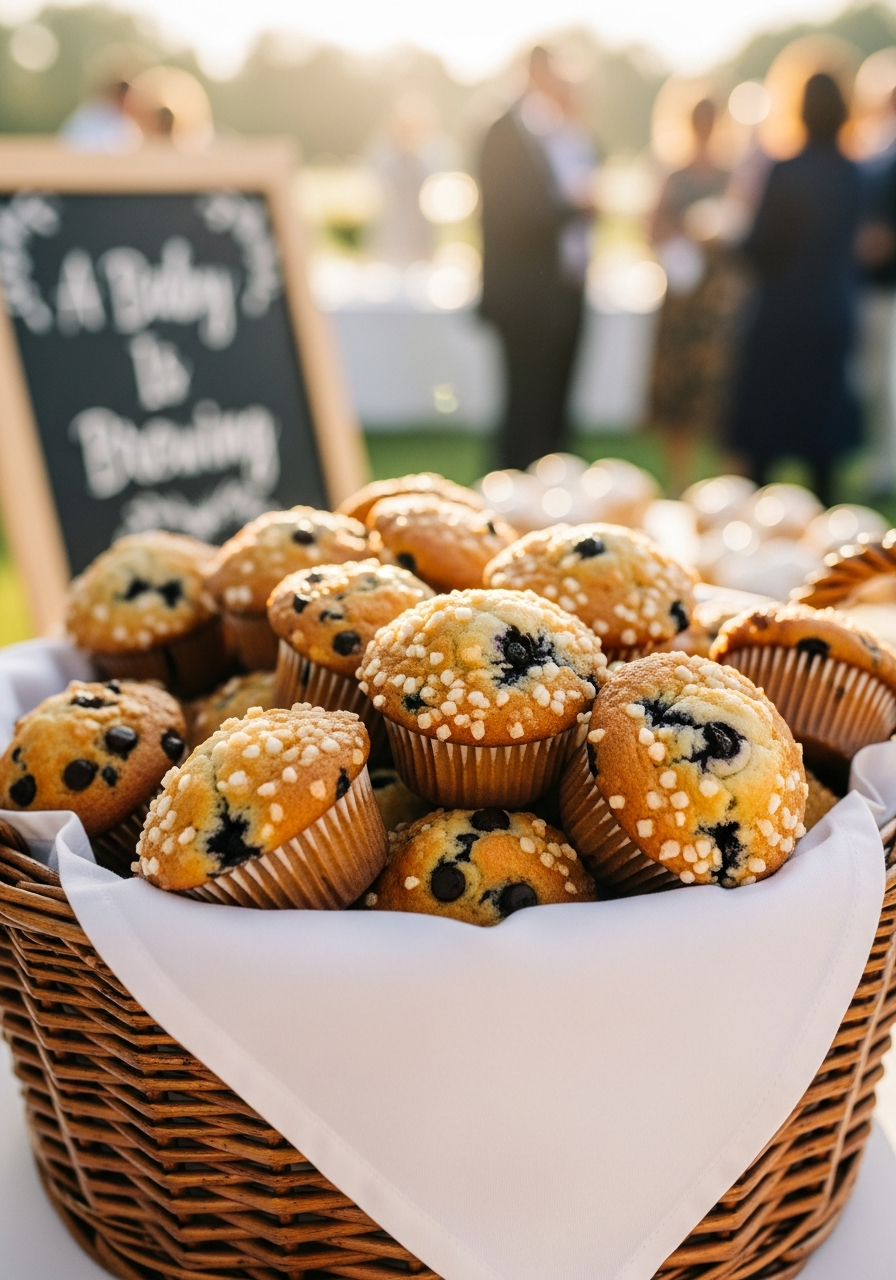9. Fresh Baked Morning Muffin Basket