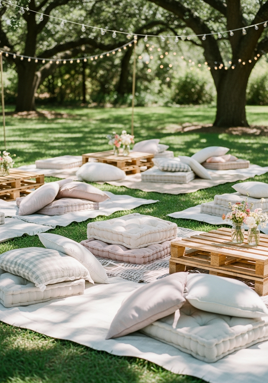 13. Picnic Blanket Seating Area