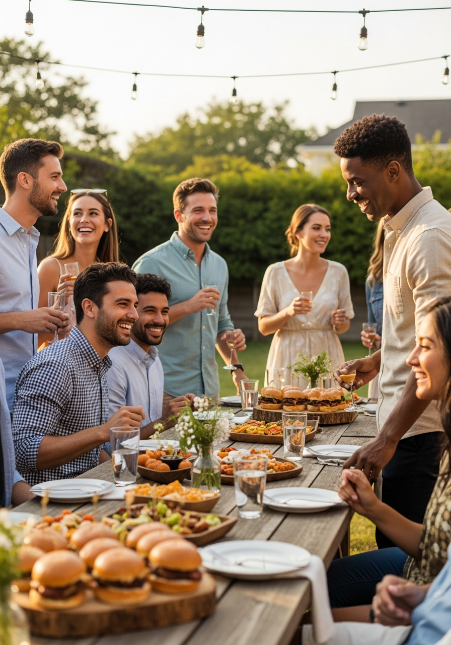 22. Couples Baby Shower BBQ