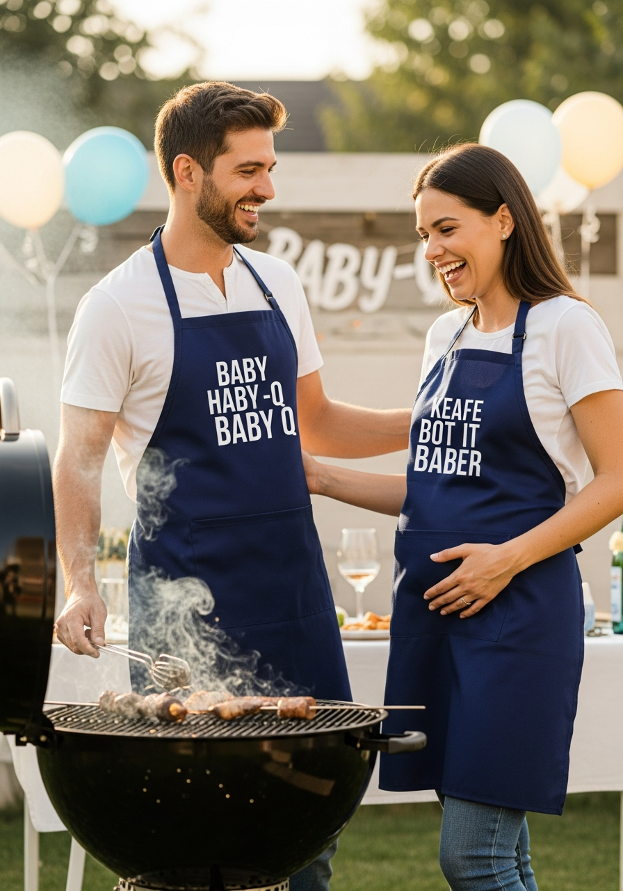 30. Personalized BBQ Apron Gifts