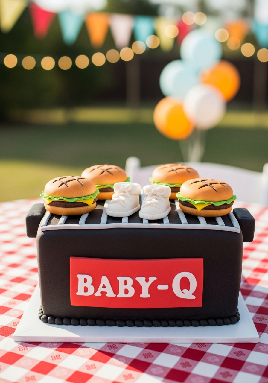 34. Baby-Q Cake Design