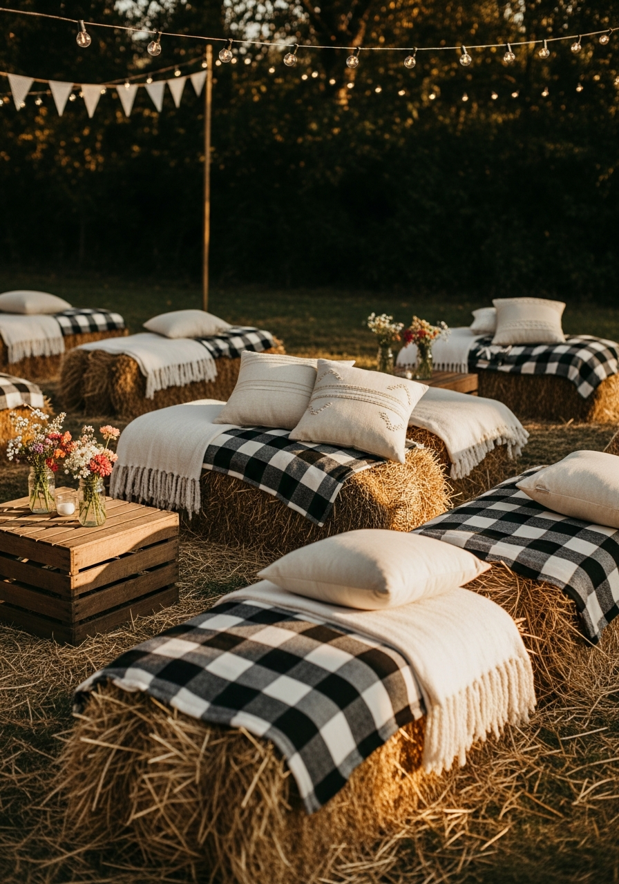 38. Backyard Picnic Lounge Area