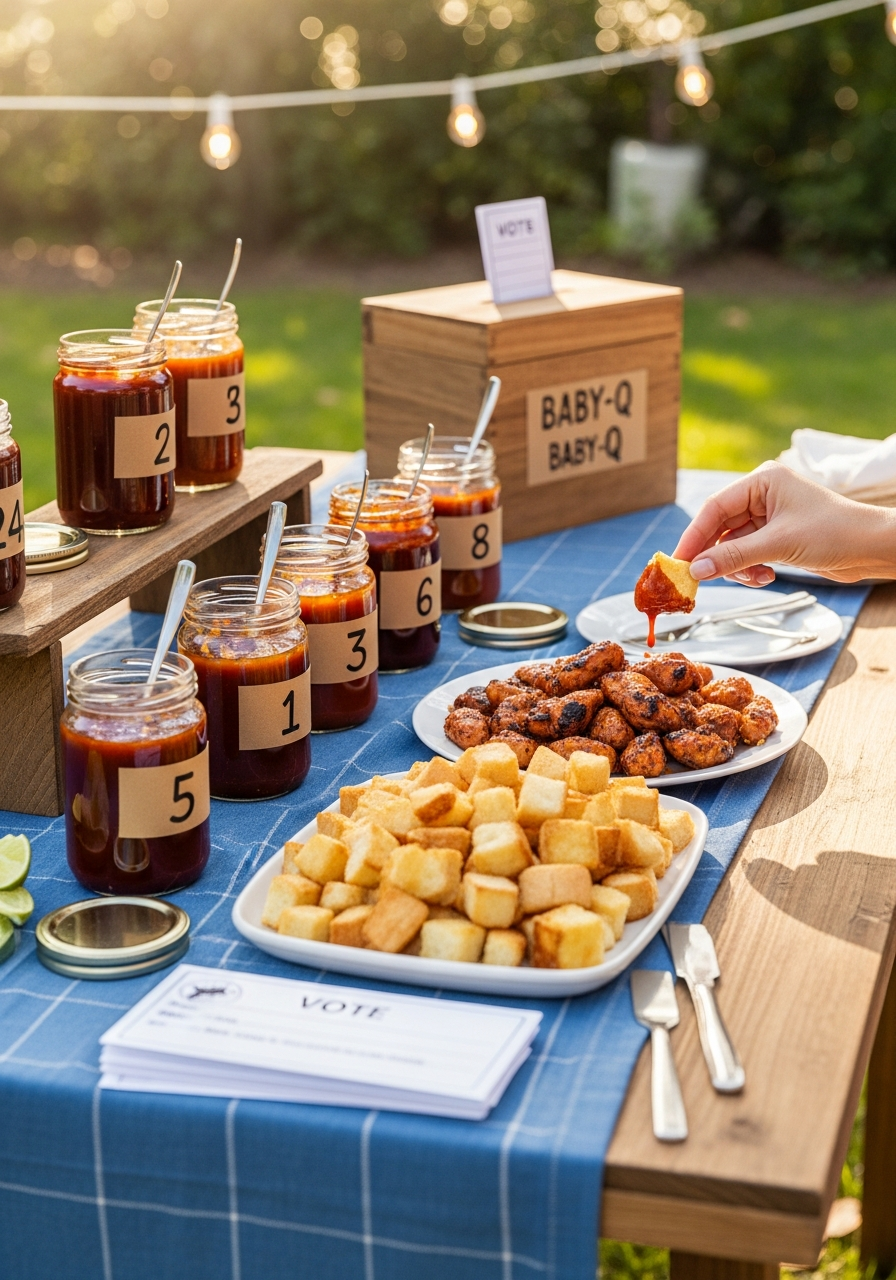40. DIY BBQ Sauce Tasting