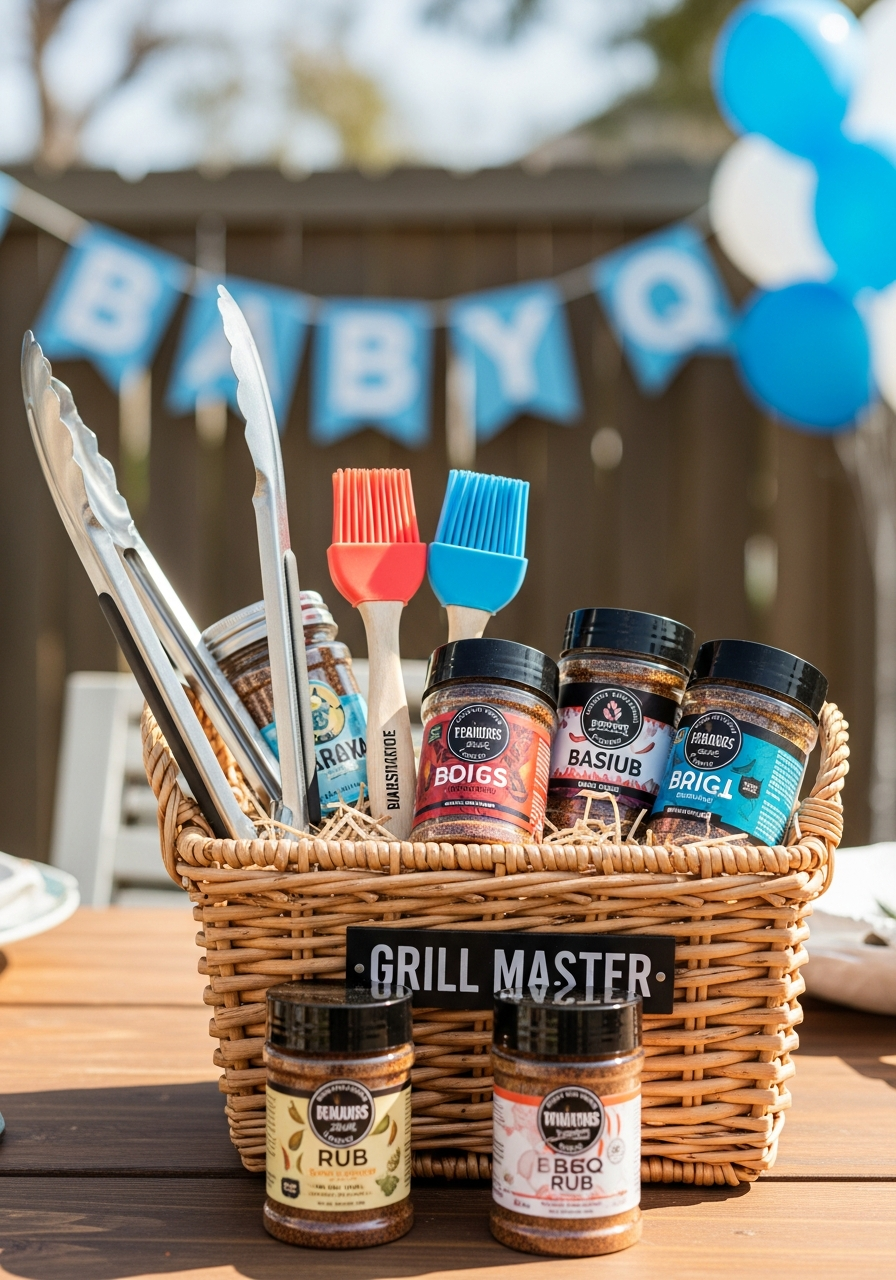 44. Grill Tool Gift Basket