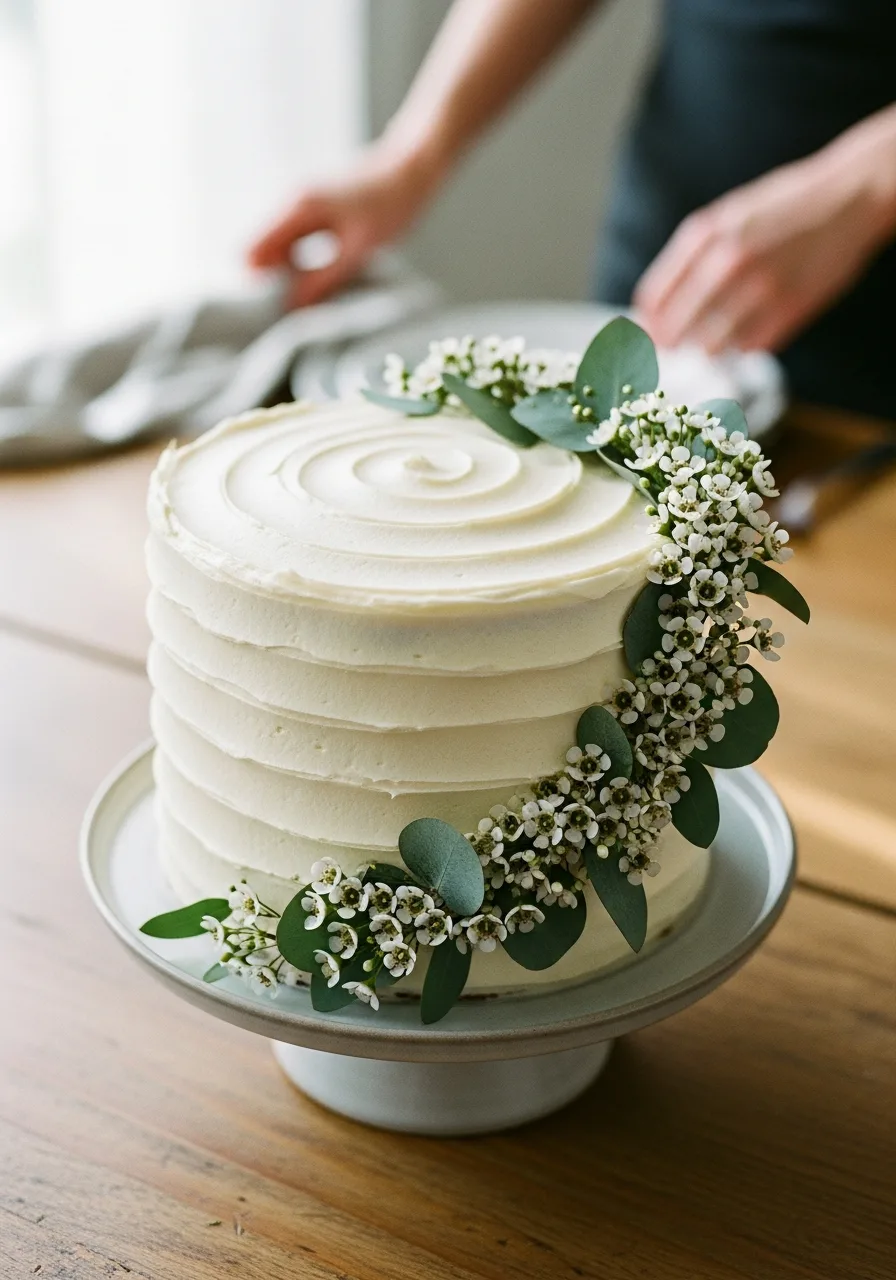 18. Short Wide Cake Design