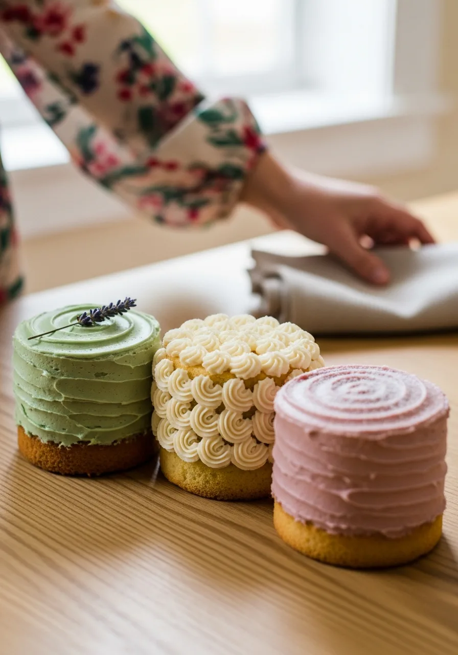 22. The Mini Cake Trio