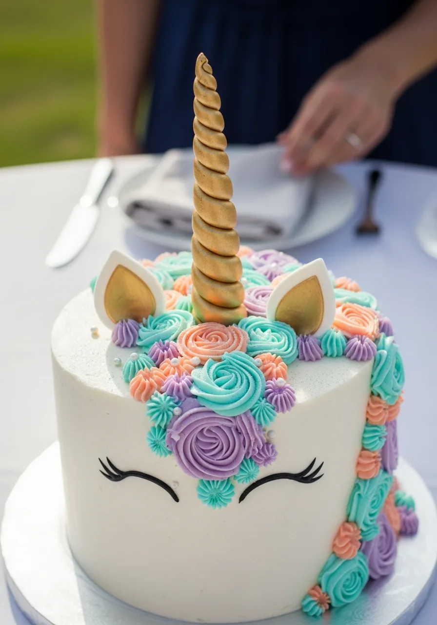 30. Unicorn Fantasy Cake