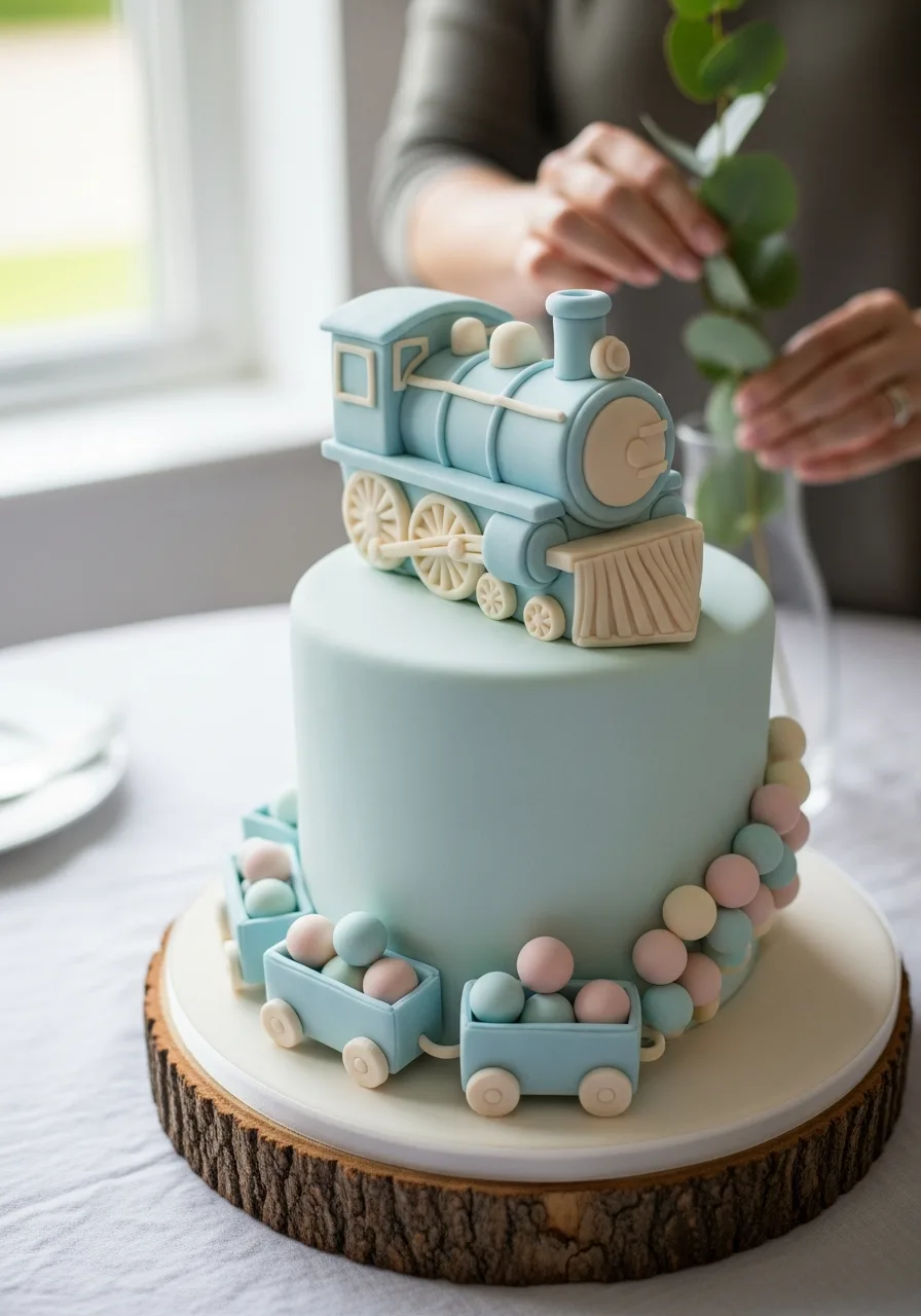 38. Car or Train Cake