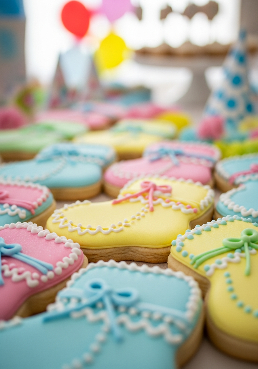 10. Baby Bootie Cookies