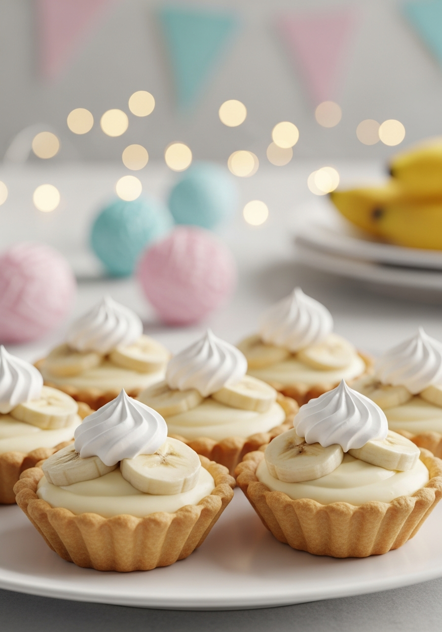 16. Mini Banana Cream Pies