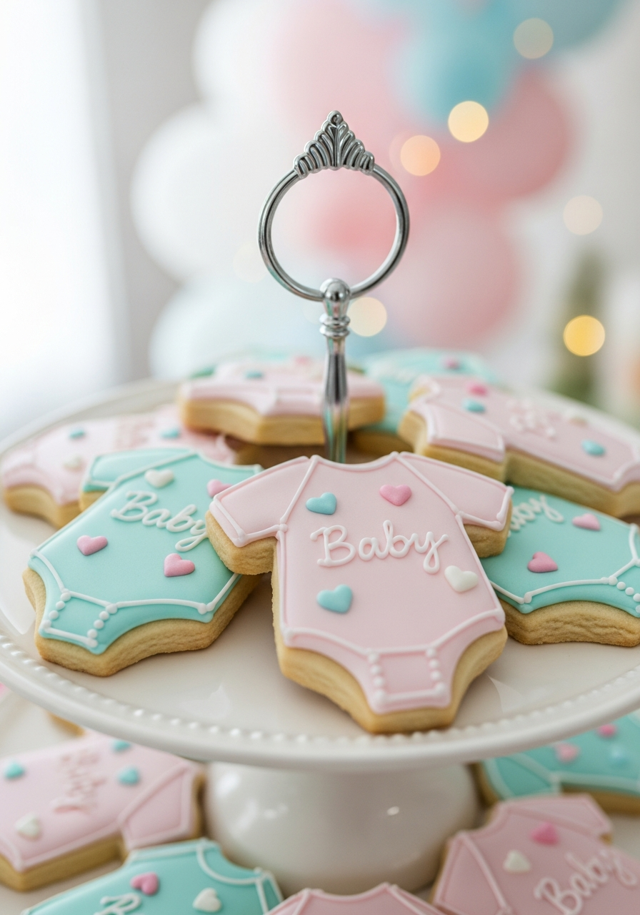 2. Onesie Sugar Cookies