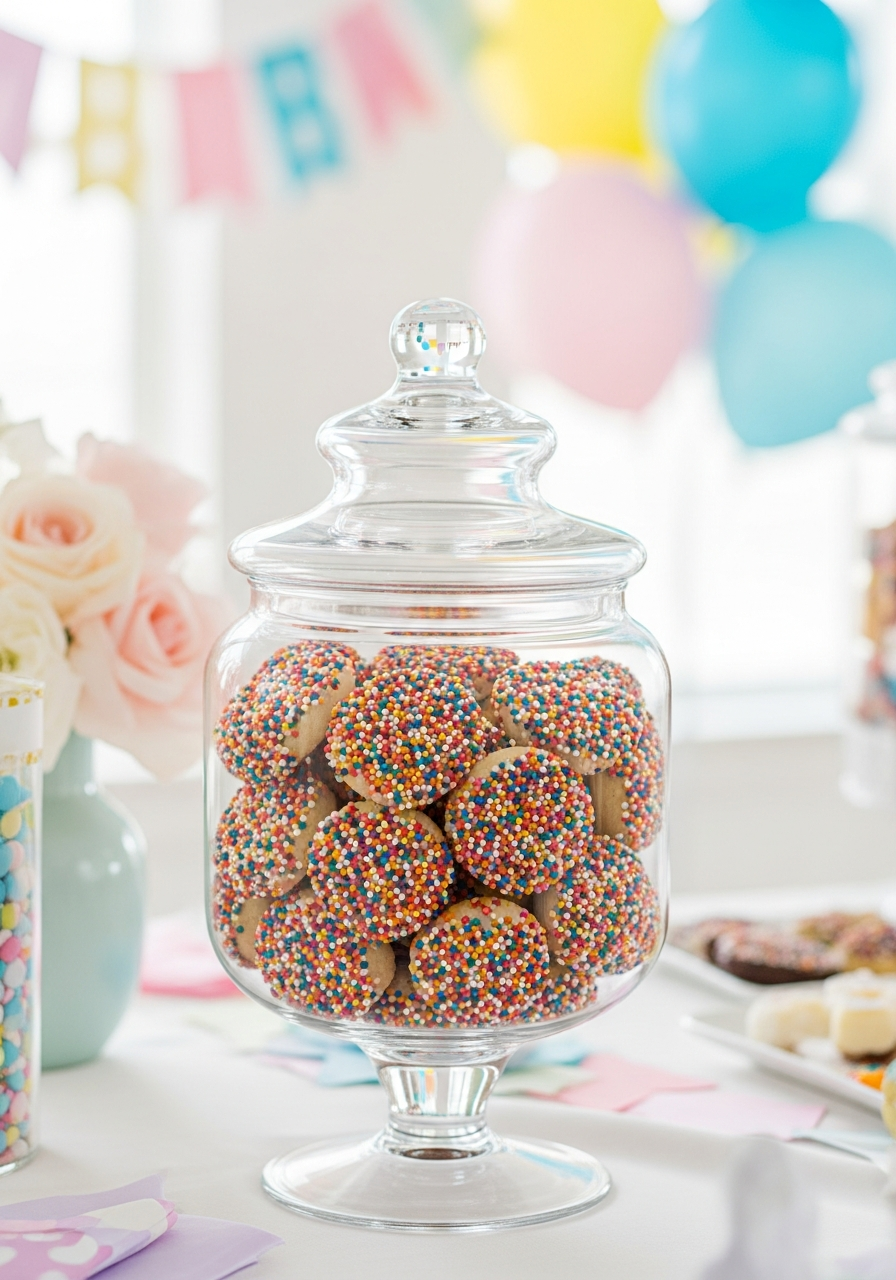 21. Mini Sprinkle Sugar Cookies