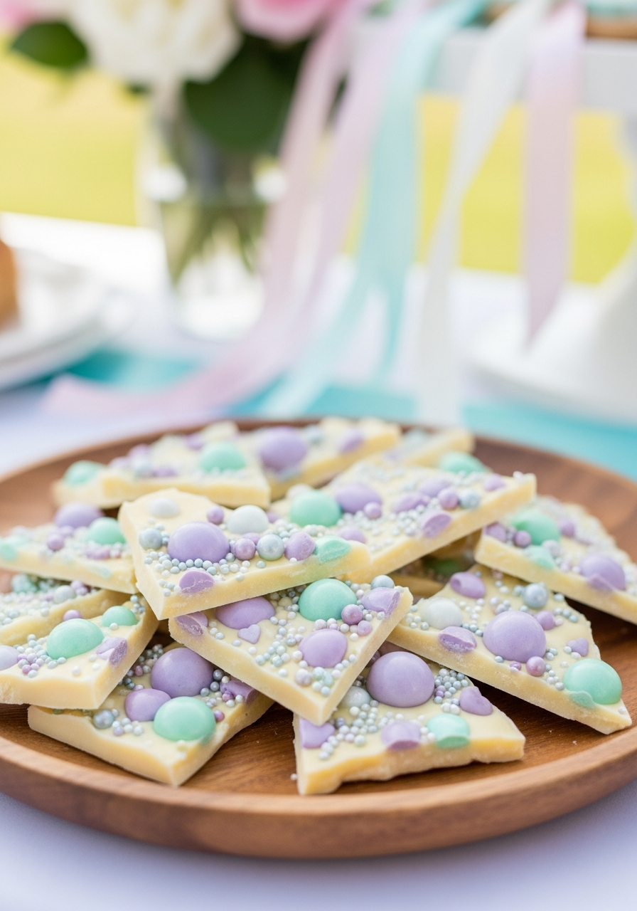 29. Pastel Candy Bark