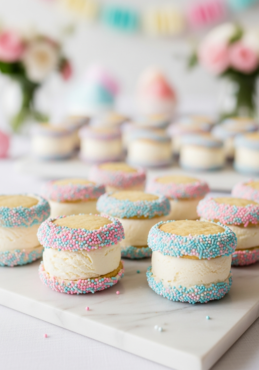 42. Mini Ice Cream Sandwiches