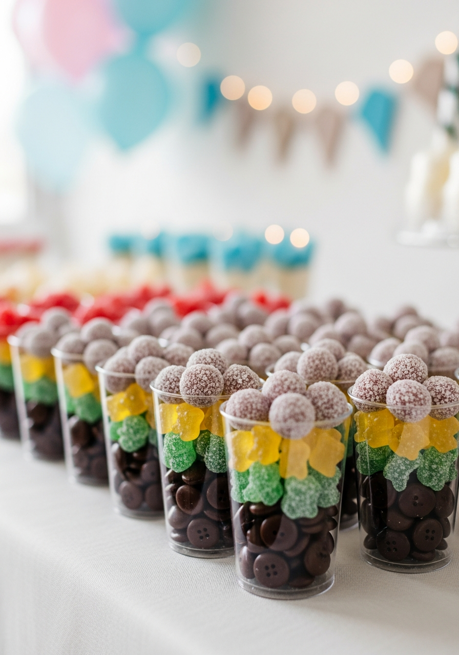 49. Baby Shower Candy Cups