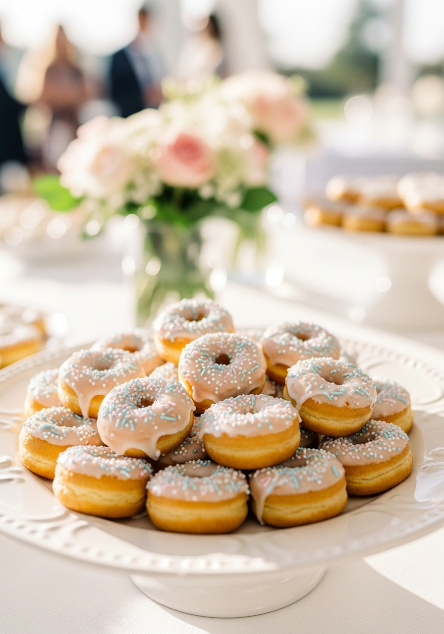 8. Mini Baby Sprinkle Donuts