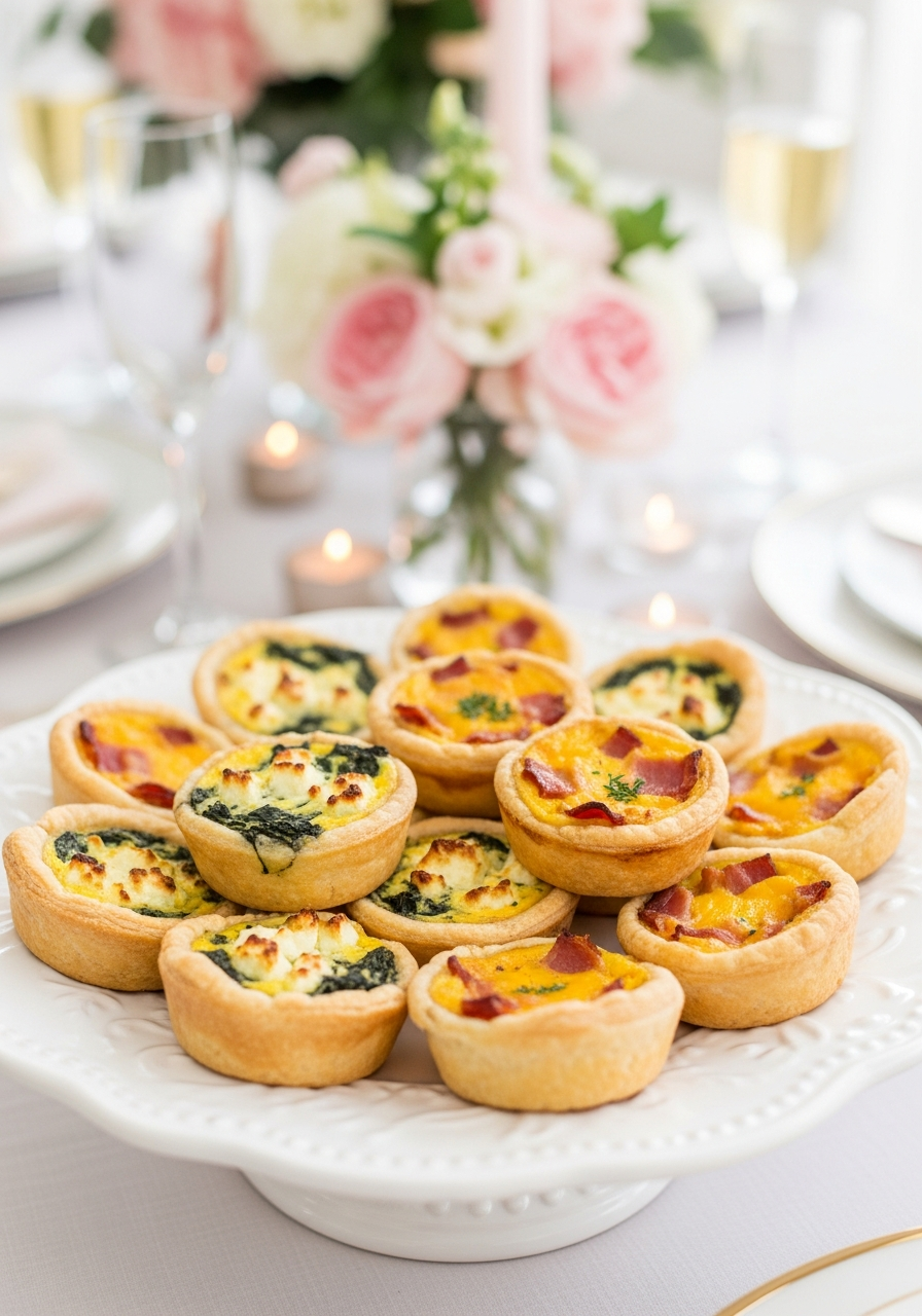 1. Mini Quiche Assortment