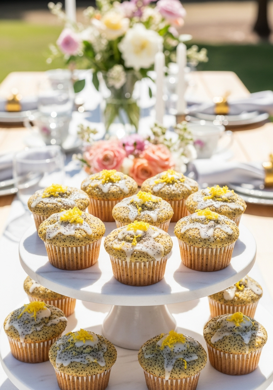 15. Lemon Poppy Seed Muffins