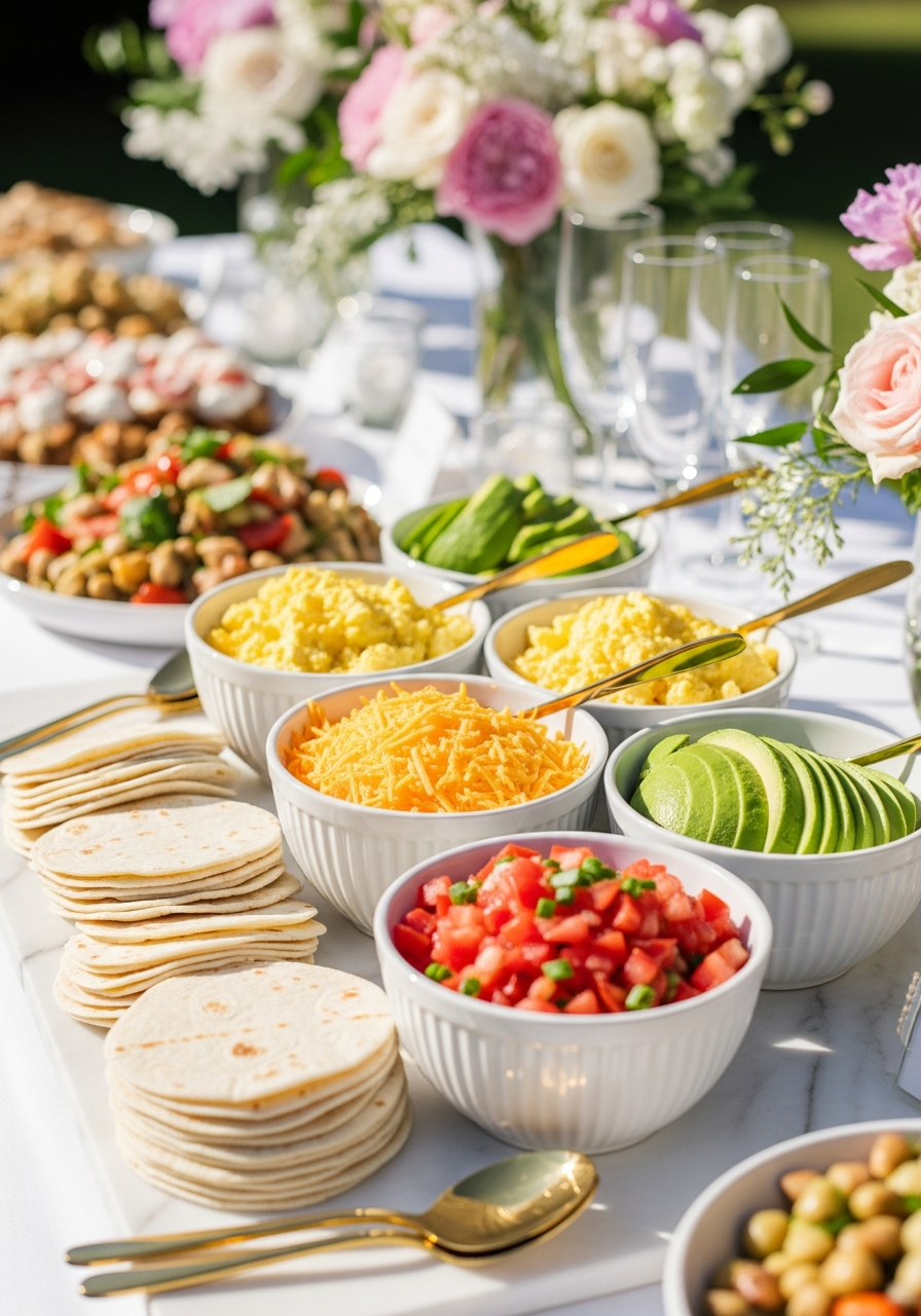 16. Breakfast Burrito Bar